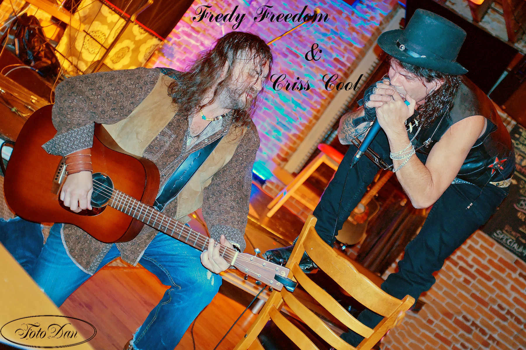 Duo acoustique avec Criss Cool